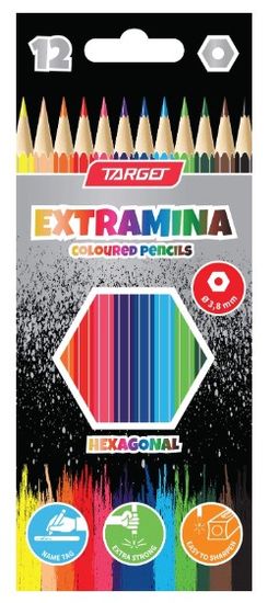 Target Extramina barvice, šesterokotne, 12/1 (27418)