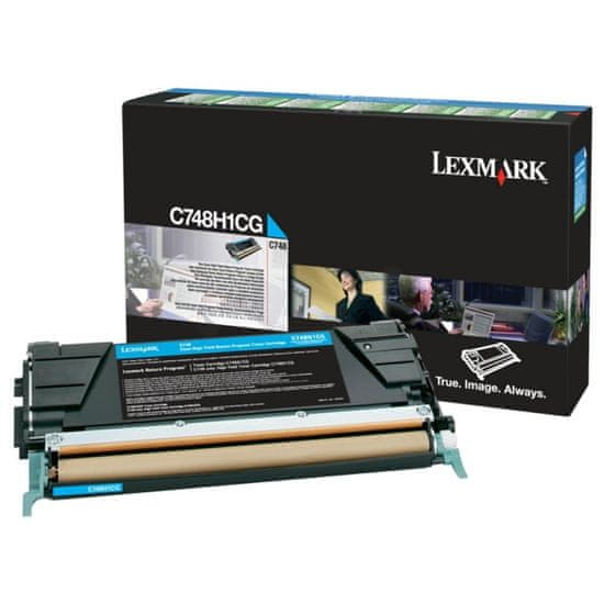Lexmark C748H1CG HC moder, originalen toner