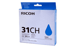 Ricoh GC31CH (405702) modra, originalna kartuša
