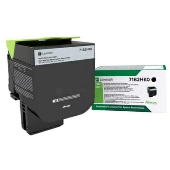 Lexmark 71B2HK0 HC črn, originalen toner