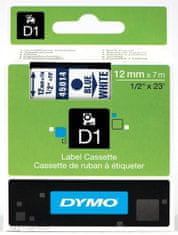 Dymo 45014 (S0720540) 12mm x 7m Blue – White, etikete