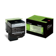 Lexmark 702XK (70C2XK0) črn, originalen toner