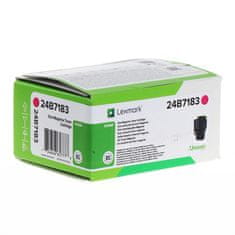 Lexmark 24B7183 škrlaten, originalen toner