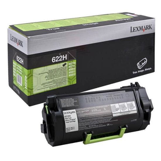 Lexmark 62D2H00 HC črn, originalen toner