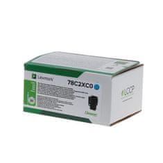 Lexmark 78C2XC0 Extra HC moder, originalen toner