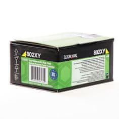 Lexmark 80C2XY0 Extra HC rumen, originalen toner