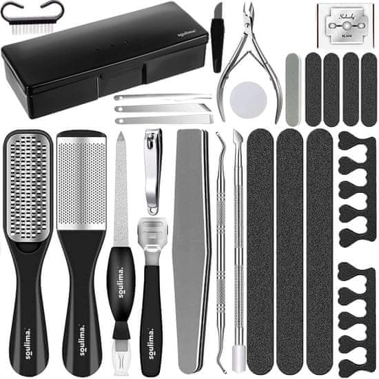 Northix Luksuzen set za pedikuro - 31 delov