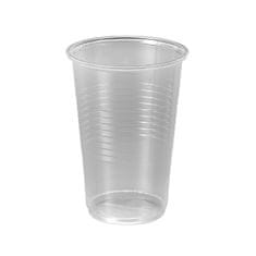 Northix Steklo za enkratno uporabo - plastično steklo - prozorno - 50 kos 