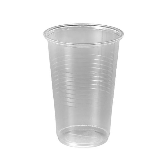 Northix Steklo za enkratno uporabo - plastično steklo - prozorno - 50 kos