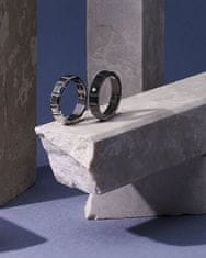Morellato Brezčasni črni kristalni prstan Motown SALS82 (Obseg 65 mm)