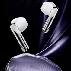 Slušalke Bluetooth za v uho QCY T21 FairyBuds, Silver