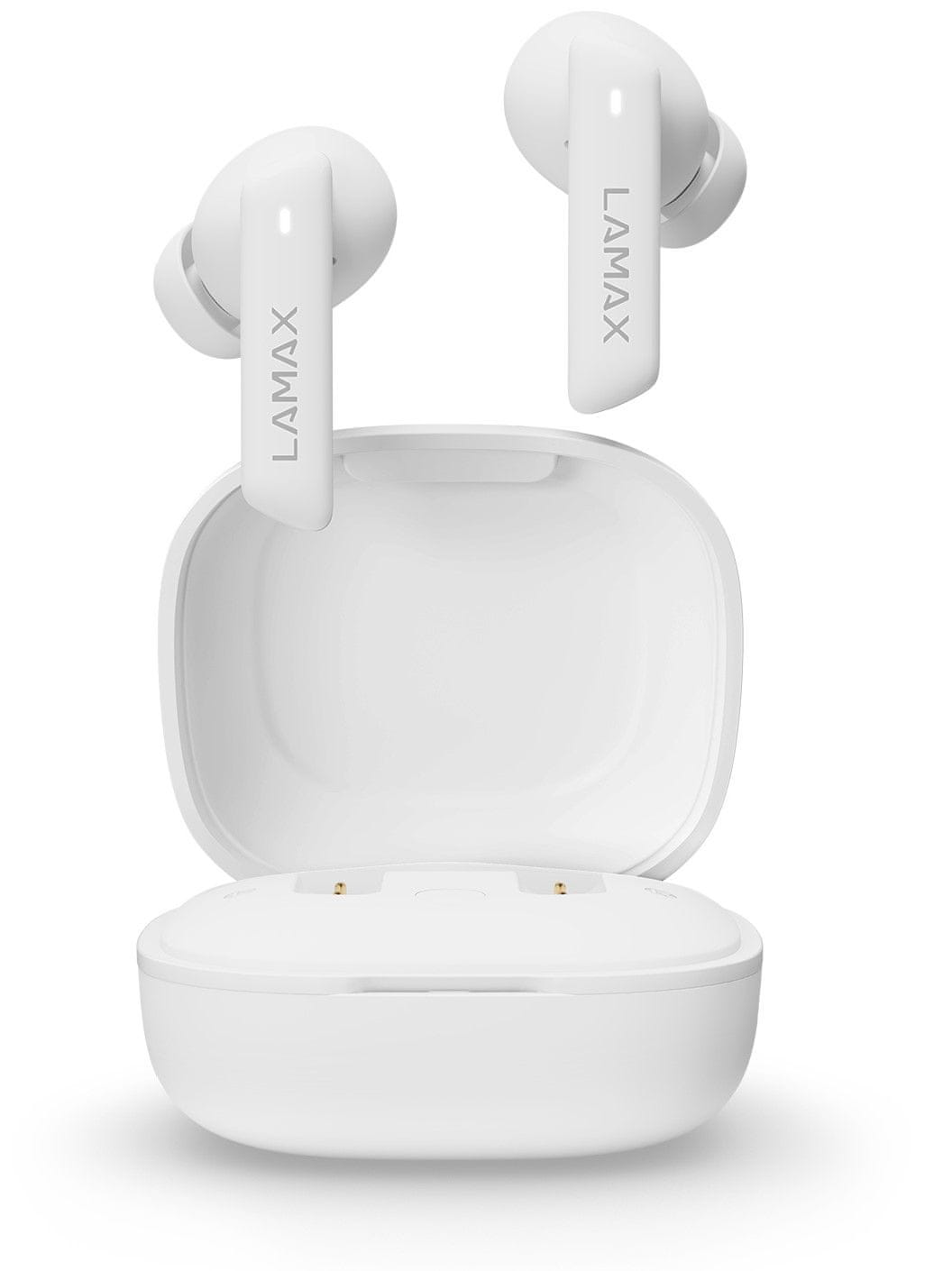  brezžične slušalke Bluetooth lamax clips1 brez izkrivljanja zvoka udobna konstrukcija zaprti mikrofon za glasovni pomočnik za prostoročno upravljanje z dolgo življenjsko dobo na dotik 