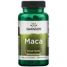 Swanson Maca (perujska kreša), 500 mg, 100 kapsul