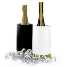 PULLTEX Termo hladilec vino/šampanj 13xh20cm črn z vložkom / pvc