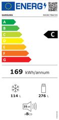 Samsung Bespoke RB38C7B6CS9/EF prostostoječi kombinirani hladilnik