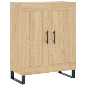 Vidaxl Komoda sonoma hrast 69,5x34x90 cm inženirski les