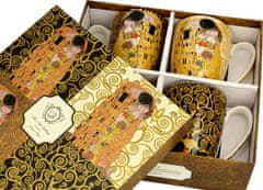 Duo Set 4 skodelic Klimt, 360 ml, porcelan, v darilni embalaži, 3342