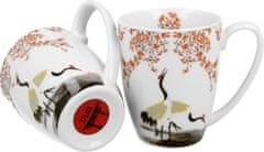 Duo Set 2 skodelic Žerjav, 360 ml, porcelan, v darilni embalaži, 5247
