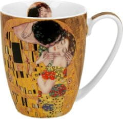 Duo Skodelica Klimt Poljub, 370 ml, porcelan, v lični darilni embalaži, 9650