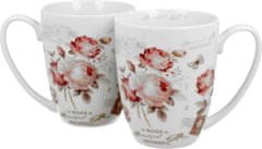 Duo Set 2 skodelic Vrtnica, 380 ml, porcelan, v lični darilni embalaži, 0266