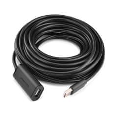 Ugreen Aktivni podaljšek kabla USB 2.0 480Mbps 5m črn