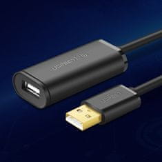 Ugreen Aktivni podaljšek kabla USB 2.0 480Mbps 5m črn