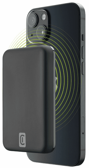 CellularLine MAG 5000 prenosna baterija, WiFi, črna (PBMAGSFCOL5000WIRK)
