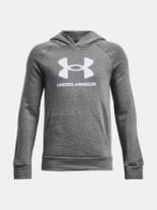 Under Armour Pulover UA Rival Fleece BL Hoodie-GRY XS