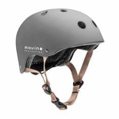 Čelada za prosti slog Movino siva, M (54-58cm), P-106-M
