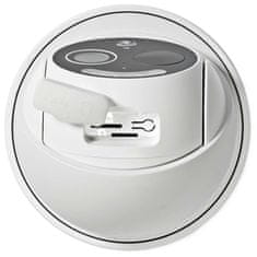Nedis IP kamera 4G sončna/ zunanja/ IP65/ Wi-Fi/ 1080p/ senzor PIR/ USB-C/ microSD/ Android/ iOS/ bela + sončna plošča
