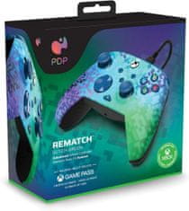 PDP Rematch žični gamepad, Glitch zelen