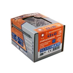 ASFIX Vijak lesni SILVERMATE | 4x30 | Torx 20 | Celi navoj | ZnB | Pak. 200kos 