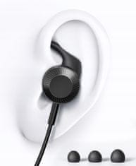 Mcdodo Mcdodo slušalke z mikrofonom za igre z bliskavico, črne HP-1350