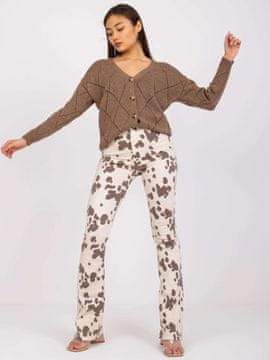 RUE PARIS ženski pulover Renna rjava