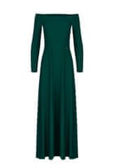 Figl Ženska večerna obleka Accorin M707 zelena M