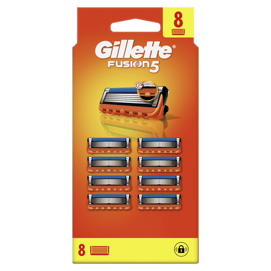 Gillette Fusion nadomestne glave, 8 kos