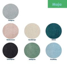 Kela Kopalniška preproga Maja 100x60 cm poliester rock siva KL-23532