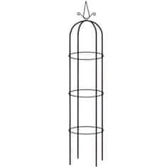 Northix Obelisk za oporo rastlinam - 197 cm visoka rešetka 