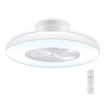 Northix Stropni ventilator z LED lučmi v 3 barvah
