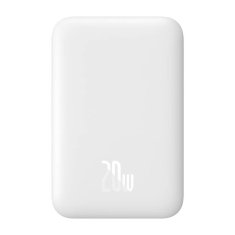 BASEUS hitro polnjenje mini power bank baseus , 6000mah 20w (bela)