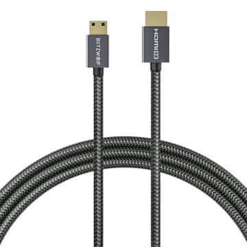 Blitzwolf Kabel 4k hdmi do hdmi bw-hdc4 1,2 m (črn)