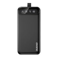 DUDAO K8s+ Power Bank 30000mAh 2x USB + LED svetilka, črna