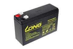 Long Dolga baterija (12V/6Ah - Faston 250, HighRate)