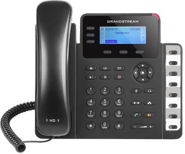 Grandstream GXP1630, 2,95-palčni zaslon LCD z osvetlitvijo, 3 računi SIP, 3 prog. tl., 8 BLF, dvojna vrata Gbit, PoE