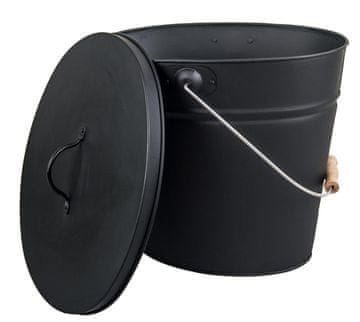 M.A.T Group Posoda za pepel 13l Črna