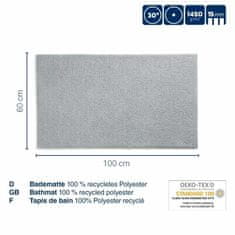 Kela Kopalniška preproga Maja 100x60 cm poliester rock siva KL-23532