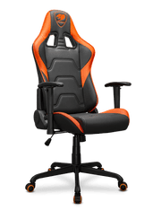 Cougar Armor Elite Orange stol za igralce videoiger, oranžen (CGR-ARMOR ELITE-O)