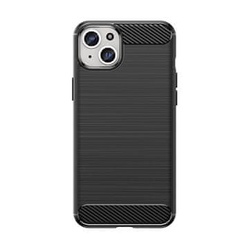 MG Carbon ovitek za iPhone 15, črna