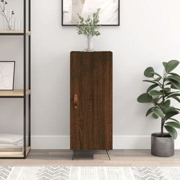 Vidaxl vidaXL Omarica rjav hrast 34,5x34x90 cm Material na osnovi lesa