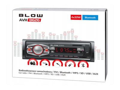 Bluetooth / USB / SD / FM radio